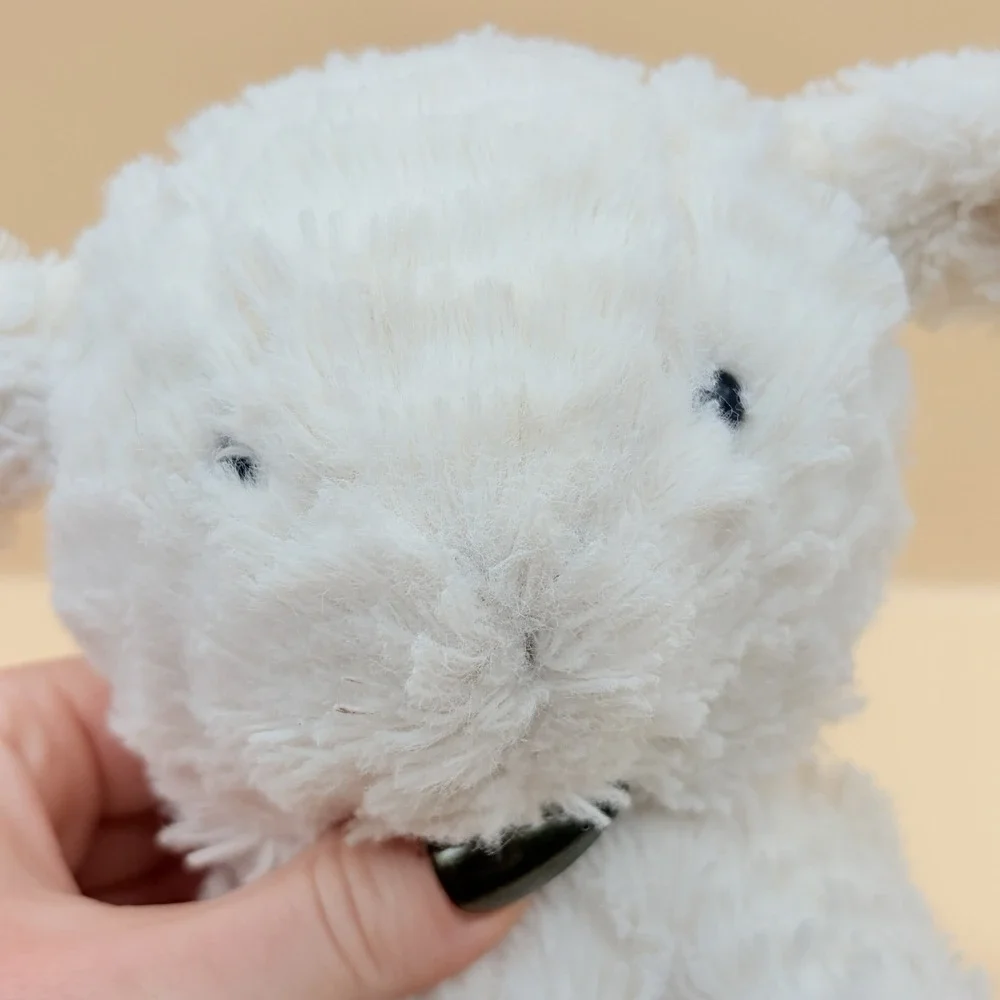 Jellycat Medium Fuddlewuddle‎ Lamb Retired White Face Sheep Retired Cut Tag